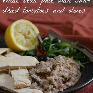 Mediterranean-style White Bean Pâté With Sun-dried Tomatoes And Olives