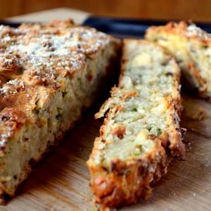 Cheese and Red Onion Potato Bread