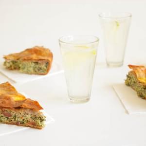 Greek Courgette & Spinach Pie