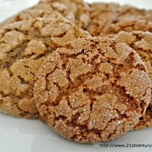 Orange Gingerbread Cookies