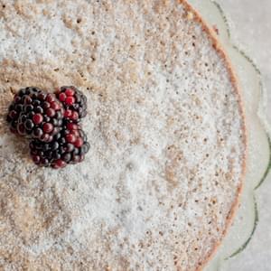 Blackberry And Coconut Olive Oil Cake