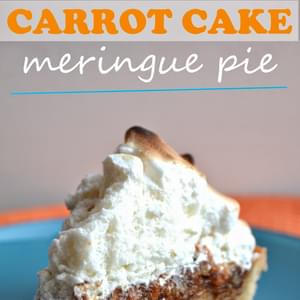 Carrot Cake Meringue Pie