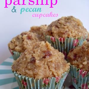 Parsnip and Pecan Cupcakes