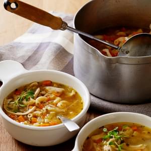 Chicken Noodle and Vegetable Soup and The Daniel Plan Cookbook
