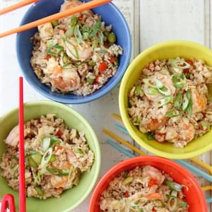 Shrimp Un-Fried Rice