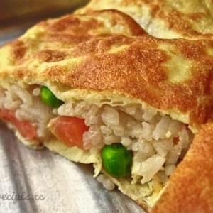 Rice Omelette – What a breakfast!