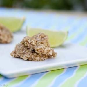 Clean Eating Coconut Lime Freezer Cookies