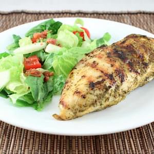 Grilled Ranch Chicken (Low Carb and Gluten Free)