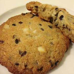 Paleo Cookies With Cacao Nibs, Macadamia Nuts and Coconut