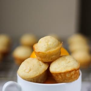 Meyer Lemon Mini Muffins
