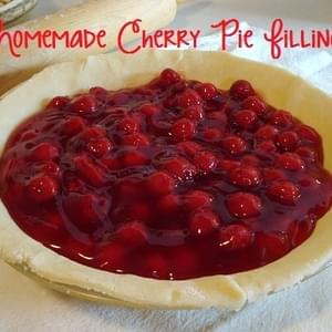 Homemade Cherry Pie Filling