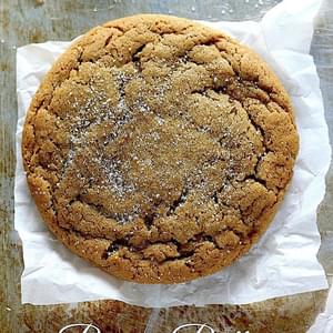 Soft and Chewy Brown Butter Gingersnaps
