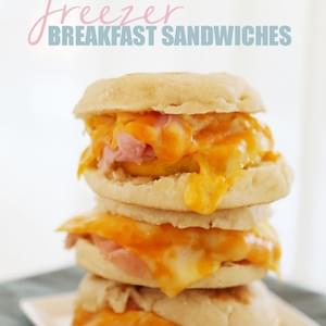 Homemade Freezer Breakfast Sandwiches