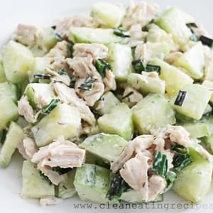 Clean Eating Recipe – Cucumber and Chicken Salad