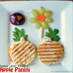 Sweet and Cheesy-Apple Panini