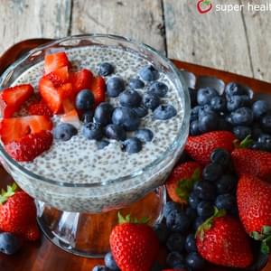 Chia Seed Champion Pudding {Healthy Dessert for Kids}