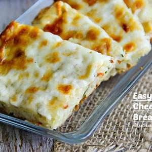 Easy Potato and Cheese Flat Bread