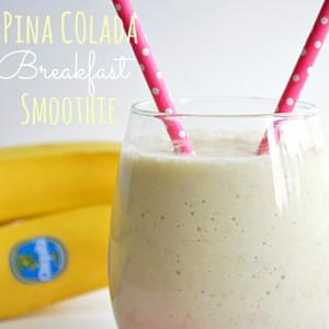 Pina Colada Breakfast Smoothie