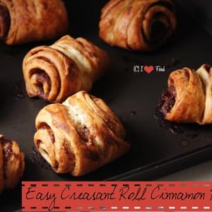 Easy Creasent Roll Cinnamon Rolls at Home