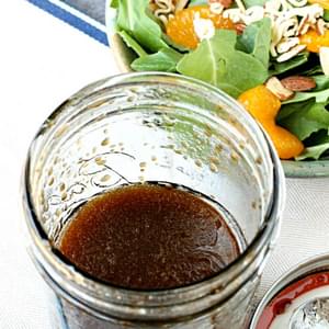 Mason Jar Balsamic Salad Dressing