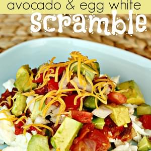 Avocado and Egg White Scramble