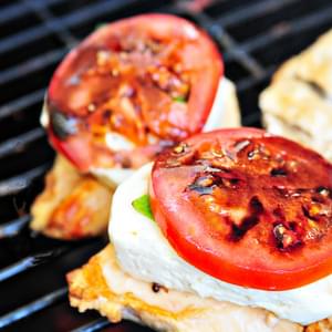 Caprese Grilled Chicken with Balsamic Reduction