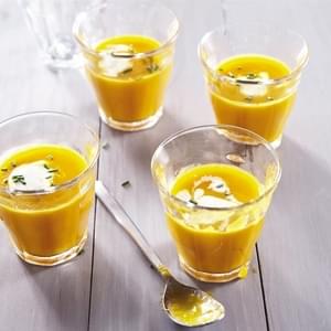 Super Easy Carrot Ginger Soup from Weelicious