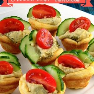 Quick and Easy Hummus Cups