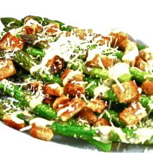 Caesar Asparagus, Low Calorie, Big on Deliciousness