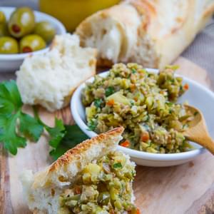 Green Olive and Preserved Lemon Tapenade