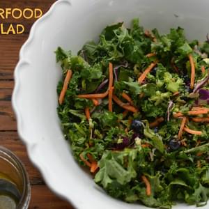 Superfood Salad with Clementine Dressing