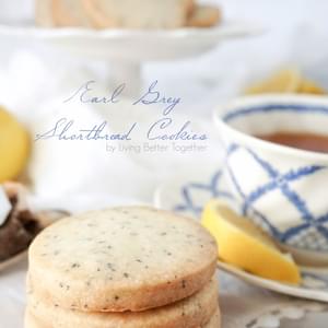 Downton Abbey Earl Grey Shortbread Cookies