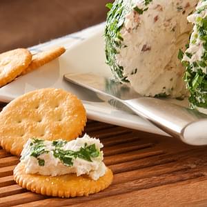 Bacon and Green Onion Cheese Ball
