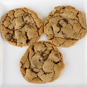 5 Ingredient Peanut Butter Chocolate Chip Cookies