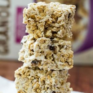 Easy Granola Snack Bars with Quaker Cereal