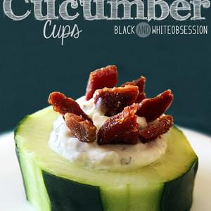 Stuffed Cucumber Cups