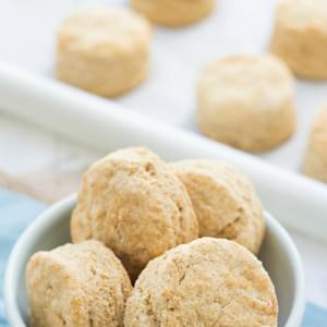 Easiest 100% Whole-Wheat Biscuits