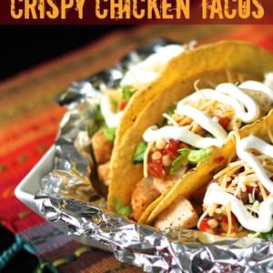 Chipotle’s Crispy Chicken Tacos