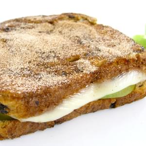 A Decadent and Skinny, Apple Cheese Stuffed French Toast