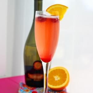 Cranberry-Orange Prosecco Cocktail