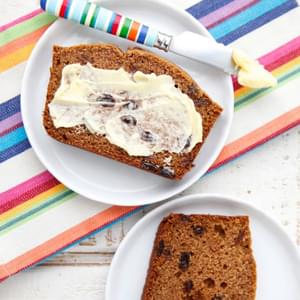 Cinnamon Raisin Quick Bread from 100 Days of Real Food