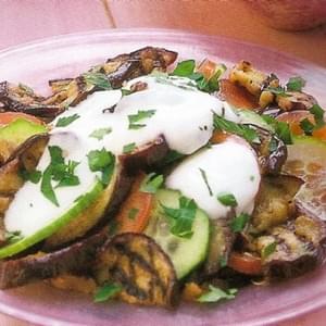 Tangy Spiced Eggplant Salad (recipe)