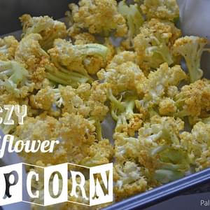 Cheezy Cauliflower “Popcorn”