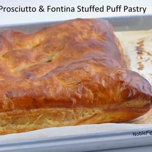 Prosciutto & Fontina Stuffed Puff Pastry
