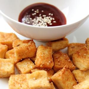 Crispy Fried Tofu & Sesame Dipping Sauce