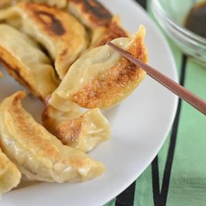 Homemade Pork and Vegetable Potstickers