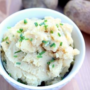 Flavorful Dairy-Free, Fat-Free Mashed Potatoes