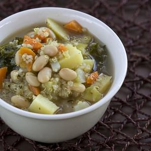 Quinoa, White Bean And Kale Stew