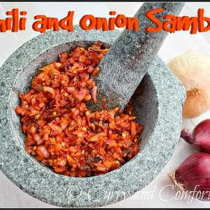 Sri Lankan Lunu Miris (Chili and Onion Sambol)