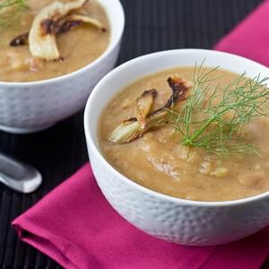 Roasted Potato & Fennel Soup